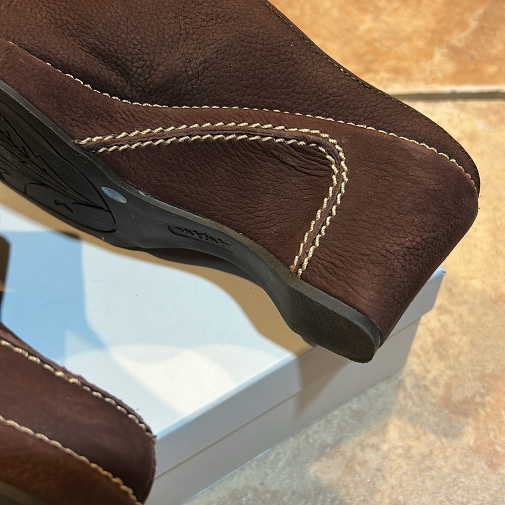 Nurture Voyage Clogs or slip on, Size 7 1/2M, Leather upper, Made in Brazil, NEW - Picture 11 of 11